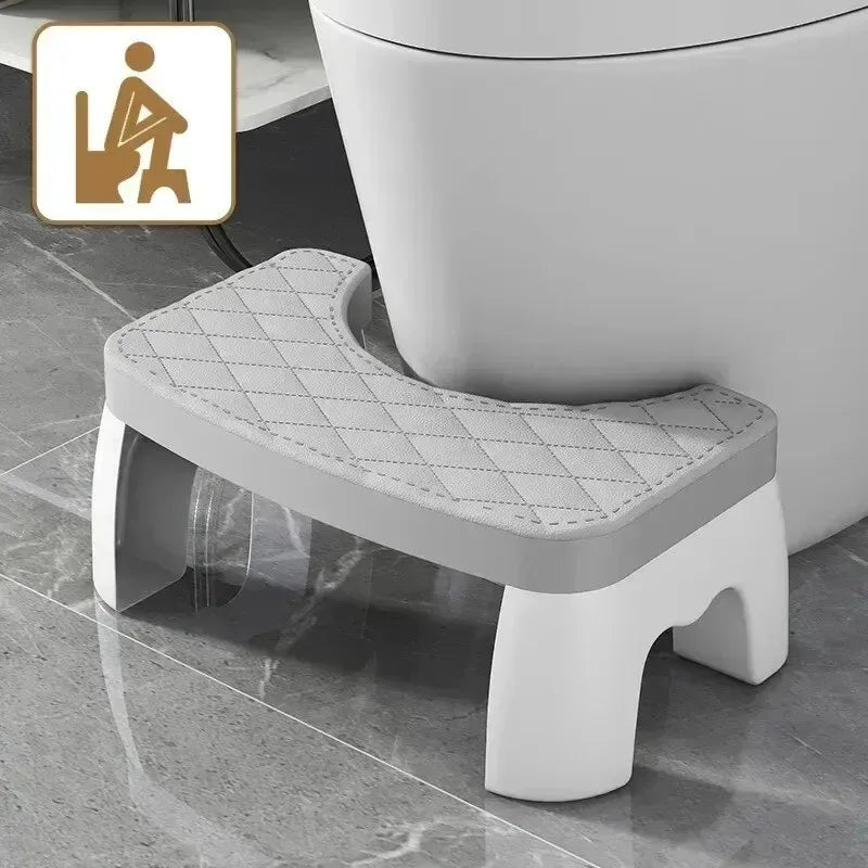 Universal Squatty Potty Toilet Stool - Waterproof Foot Stool for Adults, Kids, Seniors & Pregnancy Support