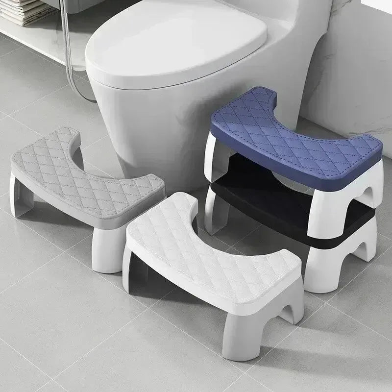 Universal Squatty Potty Toilet Stool - Waterproof Foot Stool for Adults, Kids, Seniors & Pregnancy Support