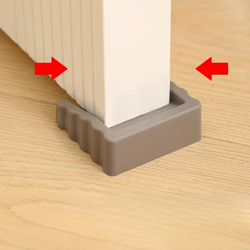 TPR Non Slip Windproof Door Stopper Creative Safety Wedge for Home Office and Kids Room
