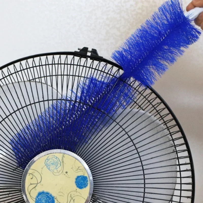 Bendable Fan Duster Ultra Fine Bristles Long Handle Cleaning Tool For Air Conditioner Furniture Shutter Car