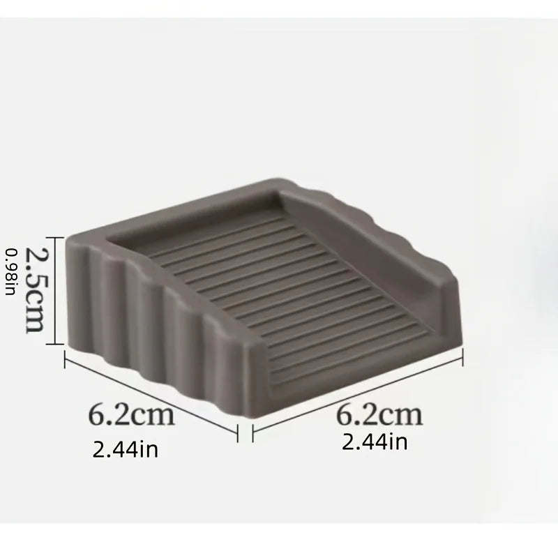 TPR Non Slip Windproof Door Stopper Creative Safety Wedge for Home Office and Kids Room