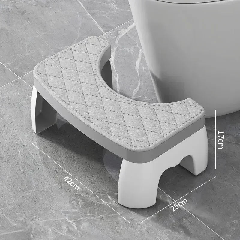 Universal Squatty Potty Toilet Stool - Waterproof Foot Stool for Adults, Kids, Seniors & Pregnancy Support