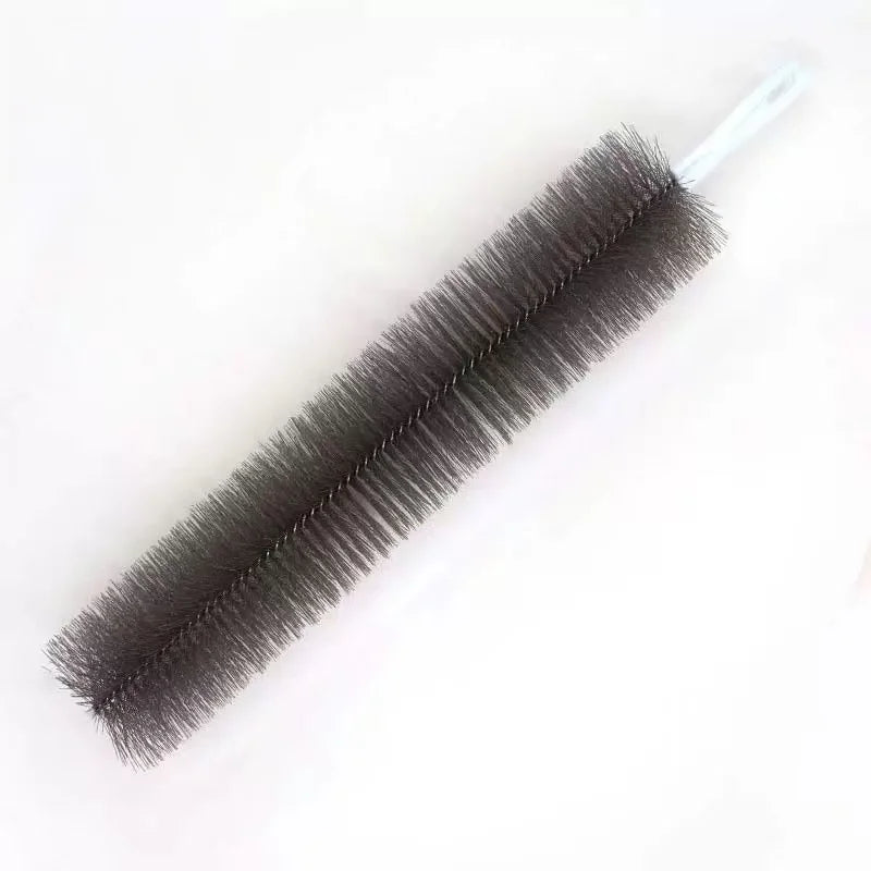 Bendable Fan Duster Ultra Fine Bristles Long Handle Cleaning Tool For Air Conditioner Furniture Shutter Car