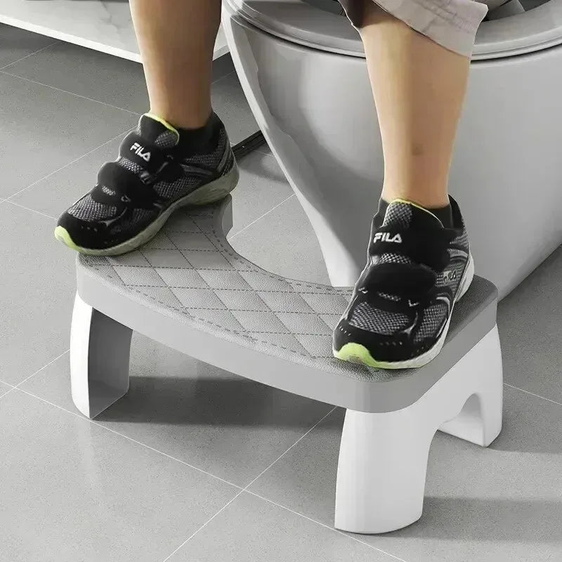 Universal Squatty Potty Toilet Stool - Waterproof Foot Stool for Adults, Kids, Seniors & Pregnancy Support