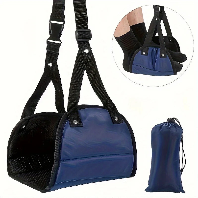 Adjustable Foot Hammocks for Travel, Car, Airplane Rest, Office Hanging, Simple Leg Support Foot Pads, Hammocks