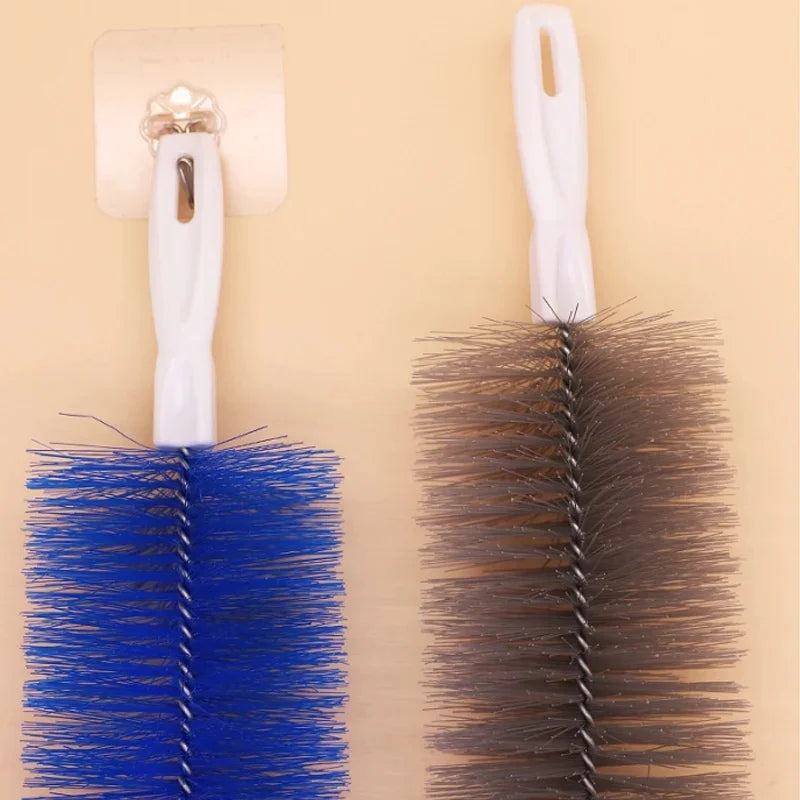 Bendable Fan Duster Ultra Fine Bristles Long Handle Cleaning Tool For Air Conditioner Furniture Shutter Car