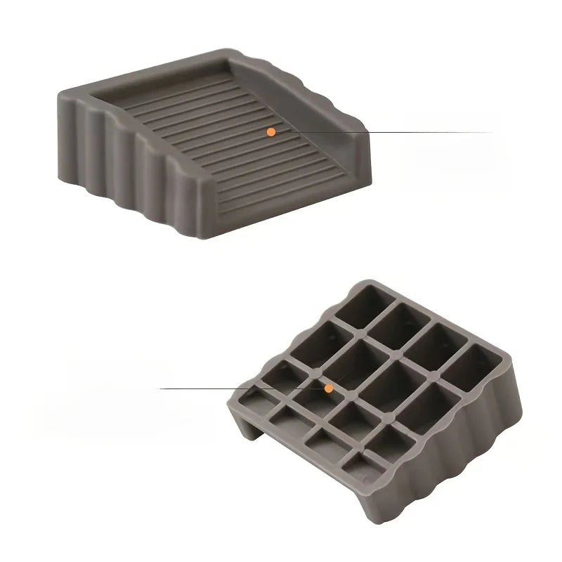 TPR Non Slip Windproof Door Stopper Creative Safety Wedge for Home Office and Kids Room