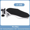 Computer Arm Rest For Desk Adjustable Ergonomic Wrist Rest Support For Keyboard Armrest Extender Rotating Mouse Pad Holder
