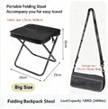 Lightweight Foldable Stool Shoulder Bag Design Collapsible Chair for Outdoor Camping & Fishing