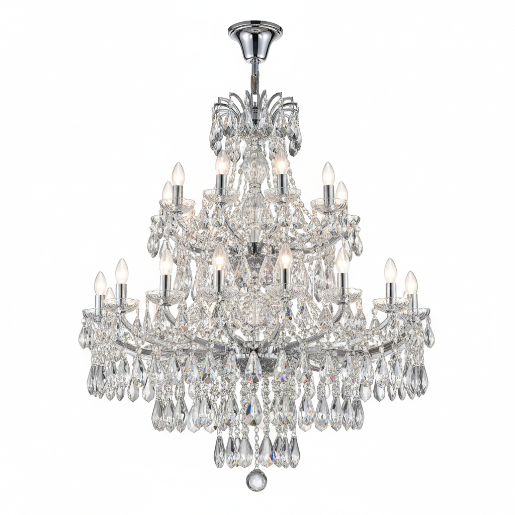 Crystal Luxe Chandelier product shot